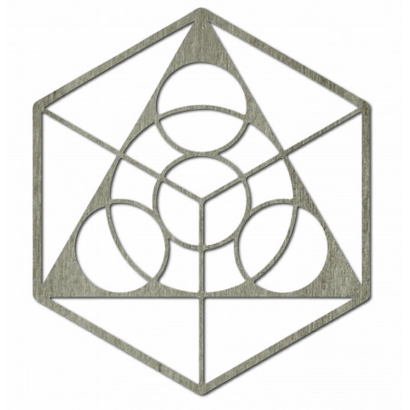 Weltraummalerei an der Wand aus Sperrholz, Größe von 50 bis 90 cm