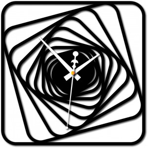 Designer-Wanduhr - HARBOR