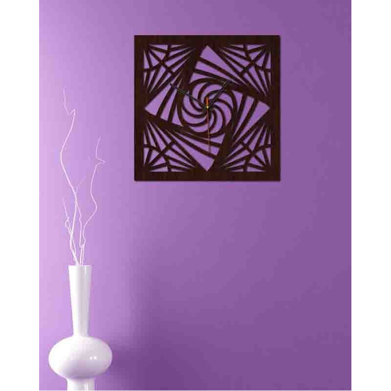 Sentop - MDF Wanduhr für Küche HDF16 und schwarz