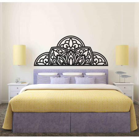 Holzwandbild Halbmandala - BOHEMIA