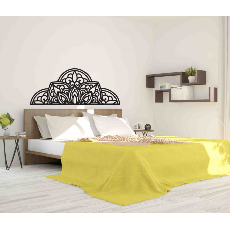 Holzwandbild Halbmandala - BOHEMIA