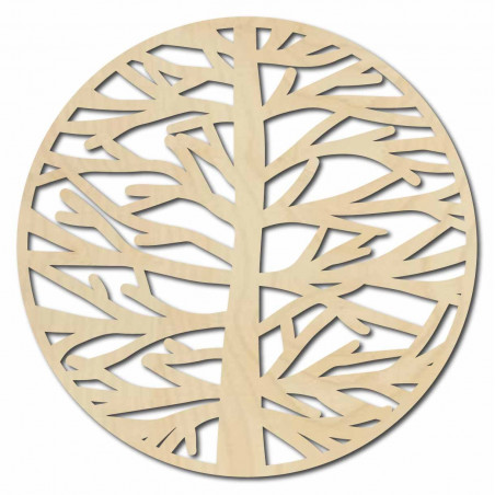 Sentop - großes Bild an der Wand eines Baumes MRLVEN