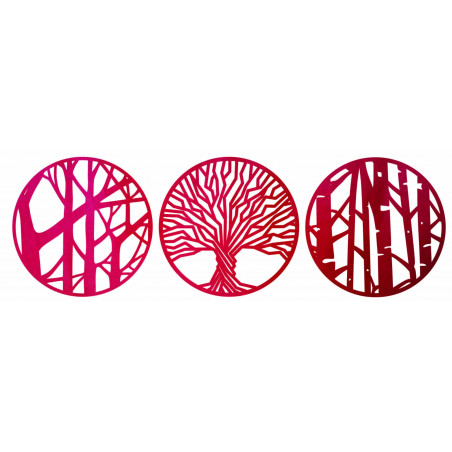 Dreiteilige Wandmalerei - YOSED