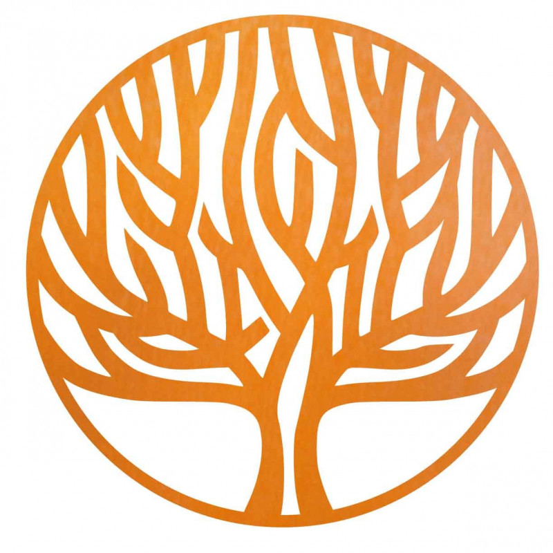 Stilisiertes Holzbild Baum des Lebens - HELFOOLL