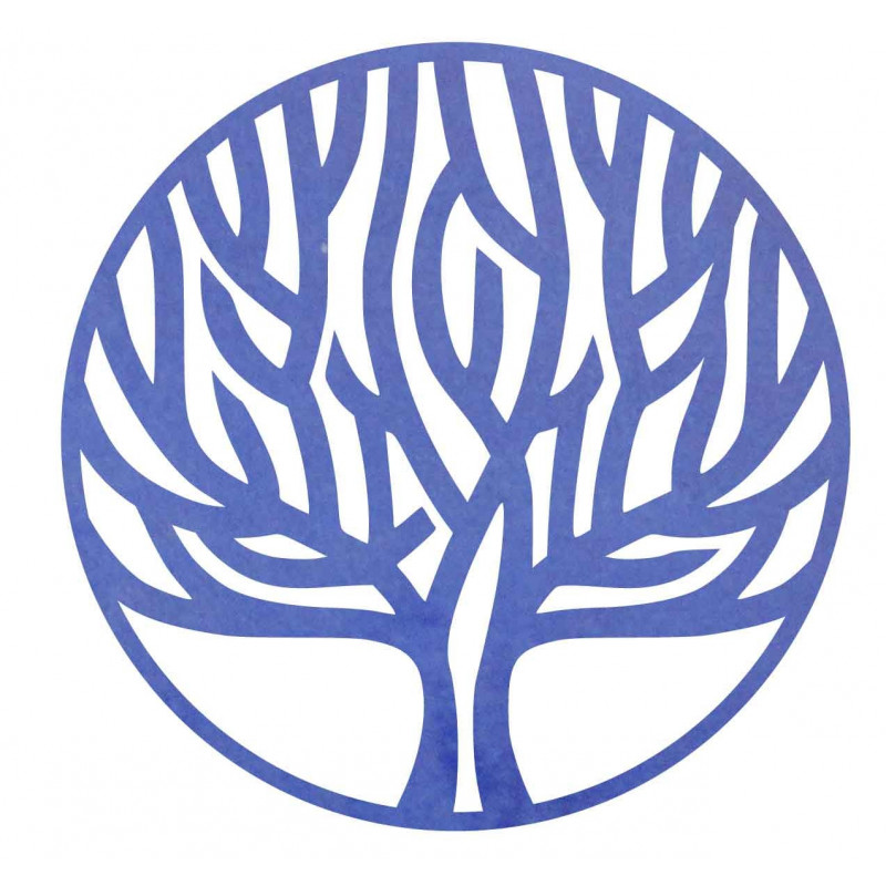 Stilisiertes Holzbild Baum des Lebens - HELFOOLL