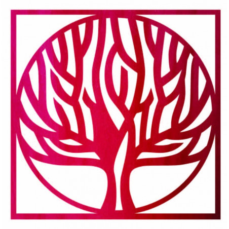 Wandbild Baum in Rahmen aus Holz UASVED