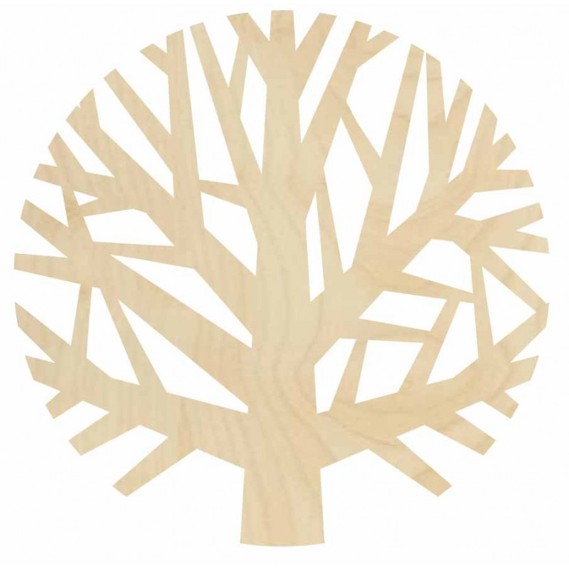 Hölzerner Wandmalbaum aus Sperrholz - GOGFOG II