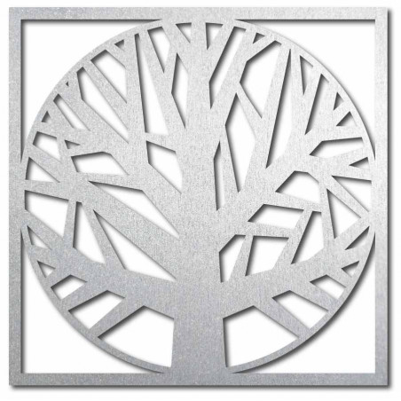 Holzbild eines Baumes in einem Rahmen - OMARF