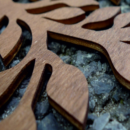 Sentop - Leuchtturm moderne Malerei an der Wand -  Holz dekoration