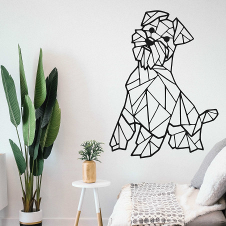 STYLESA Holzbild an der Wand HAFINKO PR0228 schwarz