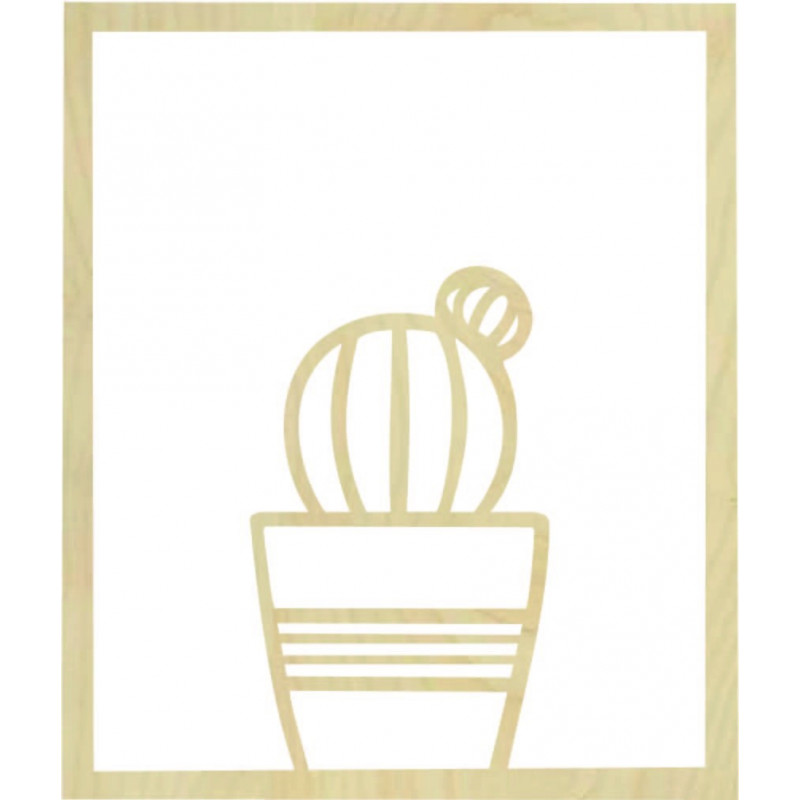 Moderne Malerei an der Wand - KAKTUS ALDER |...