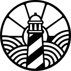 Holzbild mit Leuchtturmmotiv - FEDRO 2