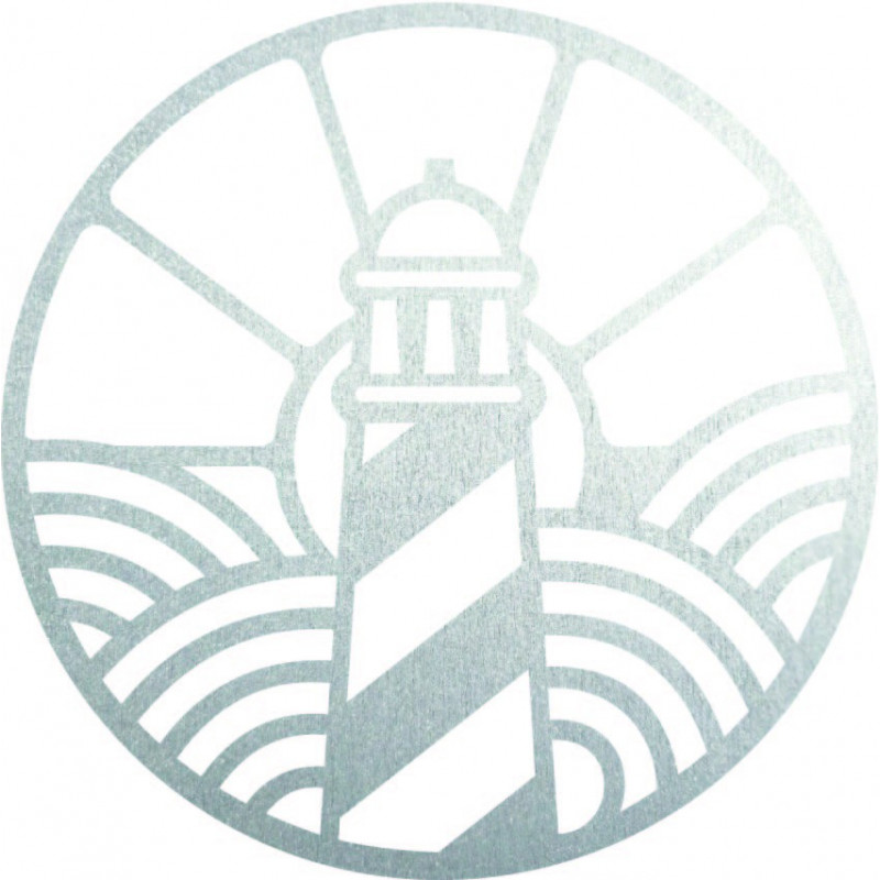 Holzbild mit Leuchtturmmotiv - FEDRO