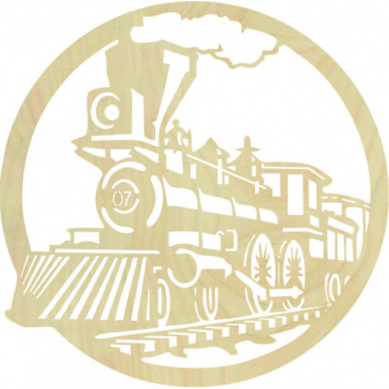 Dampfzugbild, historischer Zug - ETVAL