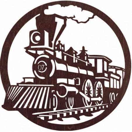 Dampfzugbild, historischer Zug - ETVAL