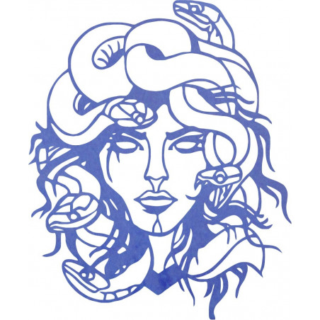 Das Bild an der Wand msdúza Frau - MEDUSA GORGONA