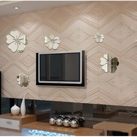 Dekorative Spiegel. Spiegel Wandaufkleber, als Bild oder Dekoration, 3d Acryl Aufkleber