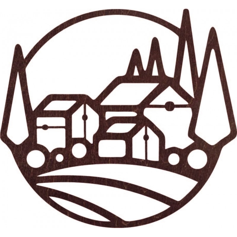 Wandbildhäuser aus Holz - MOLDE