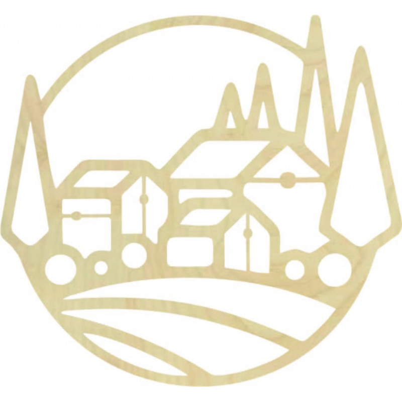 Wandbildhäuser aus Holz - MOLDE