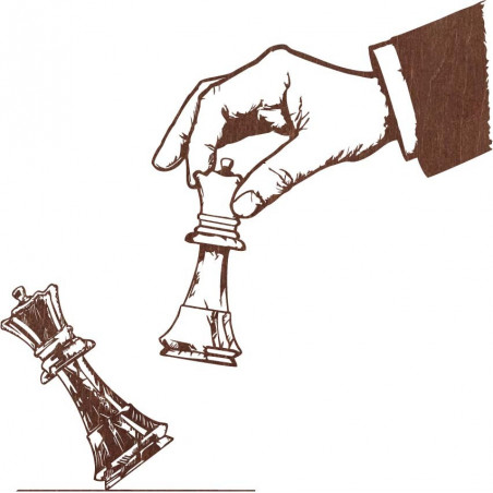 Elegantes zweiteiliges Malschachdesign - CHESSMAT | SENTOP