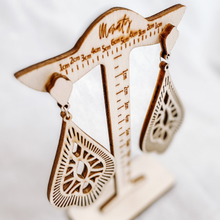 Ohrhänger aus Holz VALERY - MONATY | SENTOP