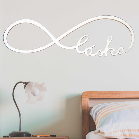 Dekoration „Unendliche Liebe“ – Modernes Symbol der Harmonie | LIEBE