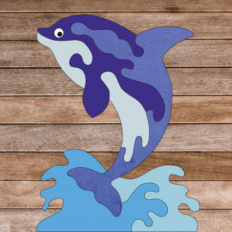 Montessori-Holz-Sinneshilfe - Nutztiere | SENTOP H015 Pappel