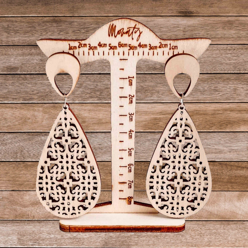 Ohrhänger aus Holz JULIEN - MONATY | SENTOP