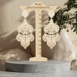 Monaty Holzohrringe Aurora | SENTOP N010 2