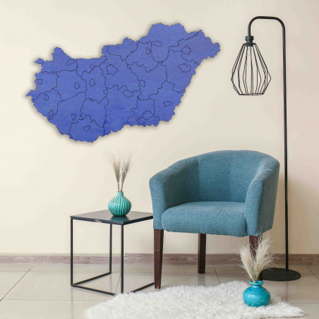 Holzwandkarte von Ungarn - 40 Stück | SENTOP M005