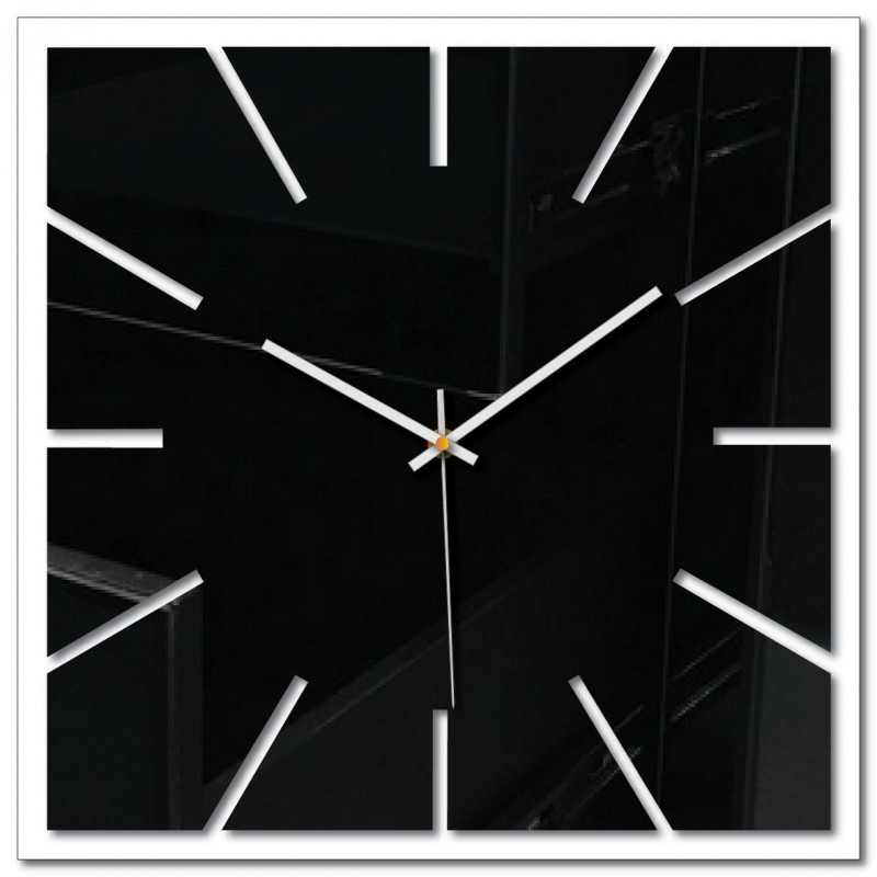 Luxuriöse Spiegelwanduhr im modernen Stil