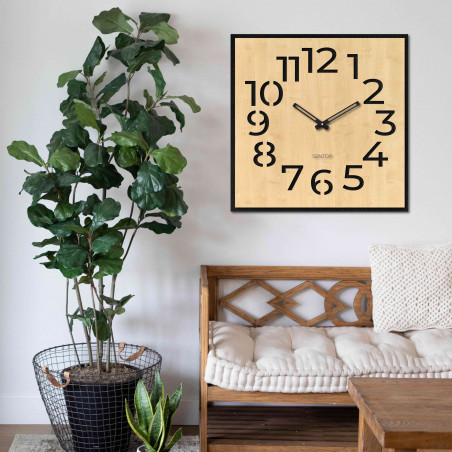 Wanduhr aus Holz | JULR