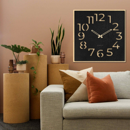 Holzwanduhr - Sentop | HDFK024 | Ahorn