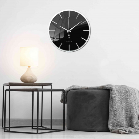 Doppellagige Plexiglas-Wanduhr