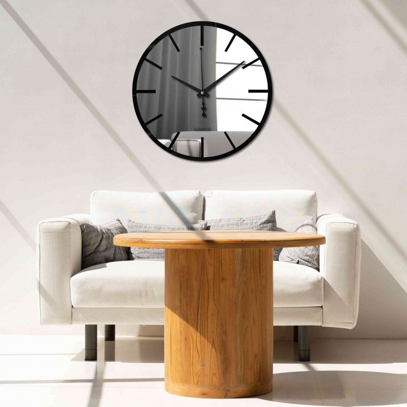 Doppellagige Plexiglas-Wanduhr