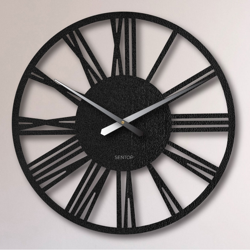 Moderne Sentop-Wanduhr – eine Kombination aus Stil und Funktionalität.