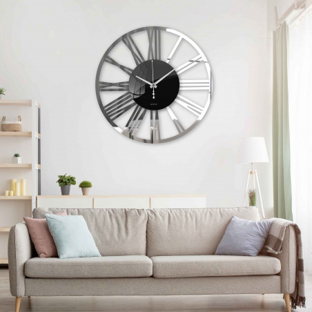 Moderne Wanduhr aus Plexiglas – leise und stilvoll | SENTOP