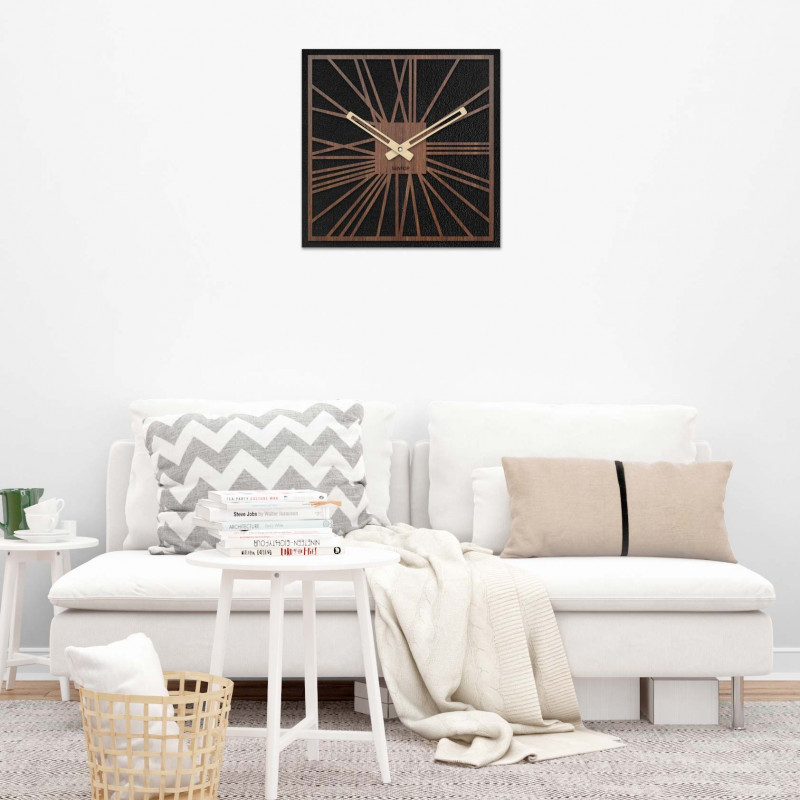 Holzwanduhr - Sentop | HDFK031 | Wenge Nuss