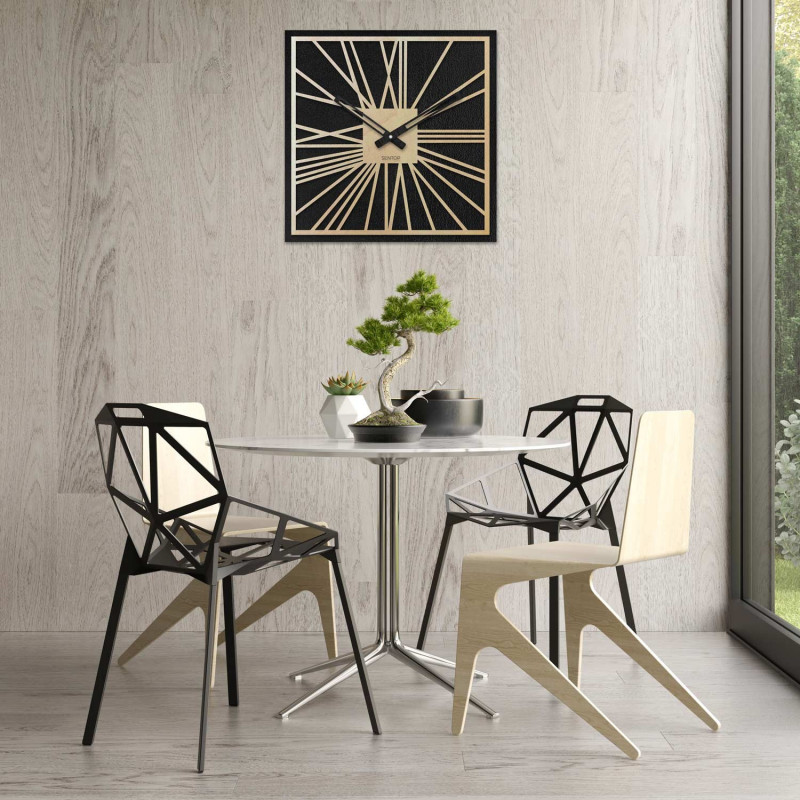 Wanduhr aus Holz - JAVOR