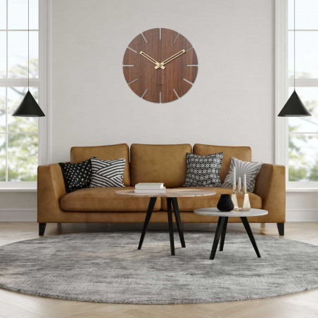 Runde Wanduhr - Sentop | HDFK034 | aus Holz