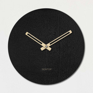 Minimalistische Wanduhr Kreis - POLTEX