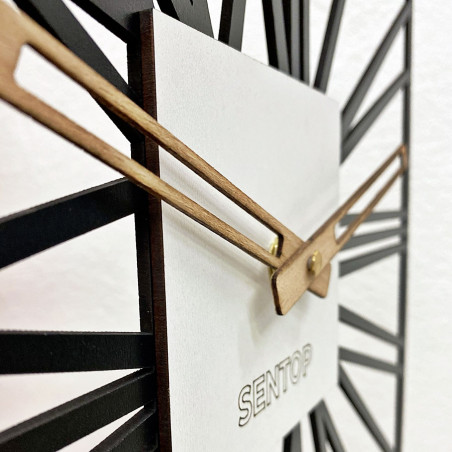 Holzwanduhr - Sentop | HDFK038 | Eiche