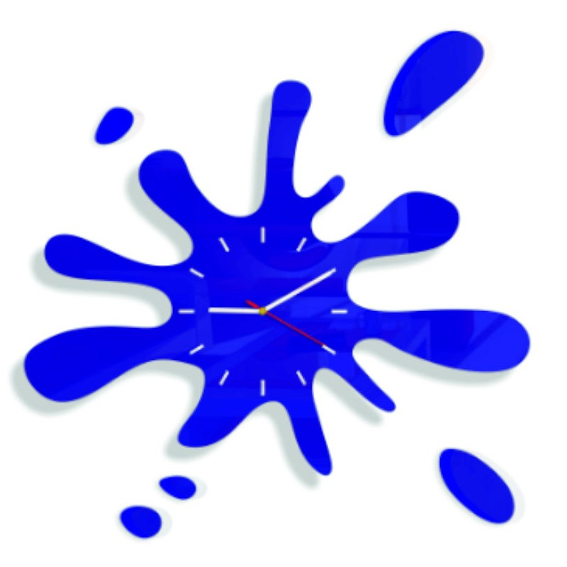 Luxus-Wanduhr, als Geschenk oder ein Bild an der Wand in der Küche, Wohnzimmer. X-momo