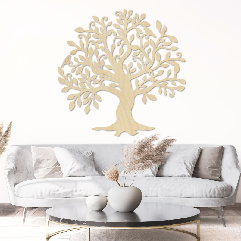 Lebensbäume aus Holz sind mehr als nur eine schöne Wanddekoration – sie symbolisieren Harmonie, Stabilität und die Stärke famili