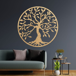 Holzwandbild Baum des Lebens 2
