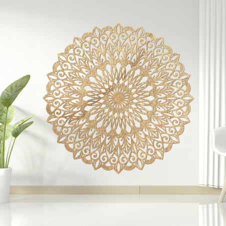 Holzmandala an der Wand – Elegante Dekoration für Ihr Zuhause | PROKA