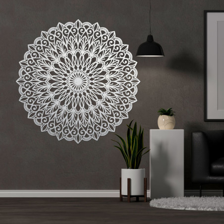 Mandala aus Holz an der Wand – Elegante Dekoration für Ihr Zuhause