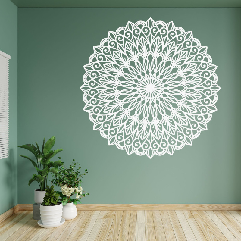 Holzmandala für die Wand - Elegante Dekoration für Ihr Zuhause