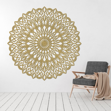 Hölzerne Mandalas sind mehr als nur elegante Wanddekoration – sie symbolisieren Harmonie, Einheit und Sensibilität, spirituelles