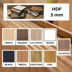 Holzbild eines Baumes mit geschnitzten Zweigen - Dunak 2